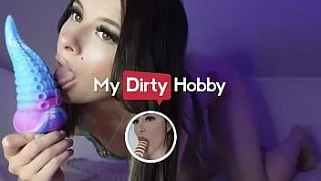 play Mydirtyhobby - 大きなディルドで一人で楽しむ